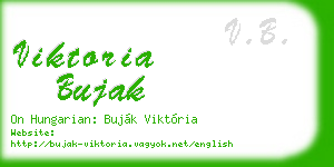 viktoria bujak business card