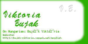 viktoria bujak business card